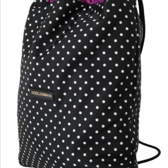 DOLCE & GABBANA  Black Dotted Drawstring main image 4